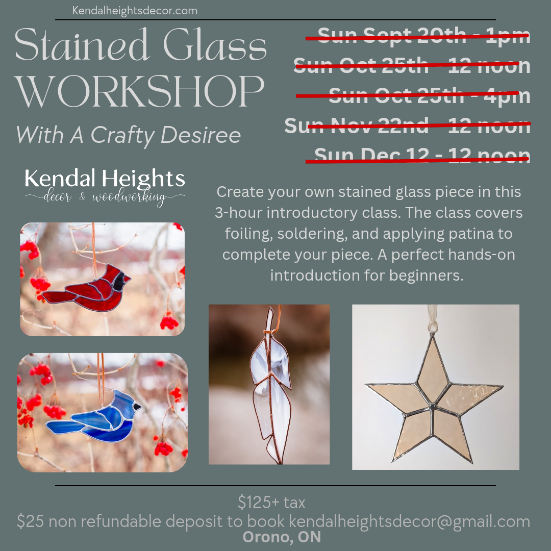 Stained Glass Workshop
