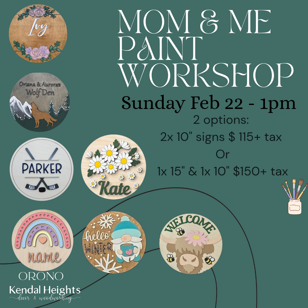 Mom & Me Paint Workshop