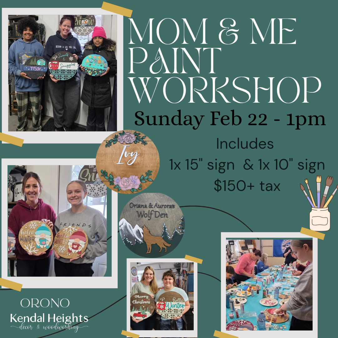 Mom & Me Paint Workshop