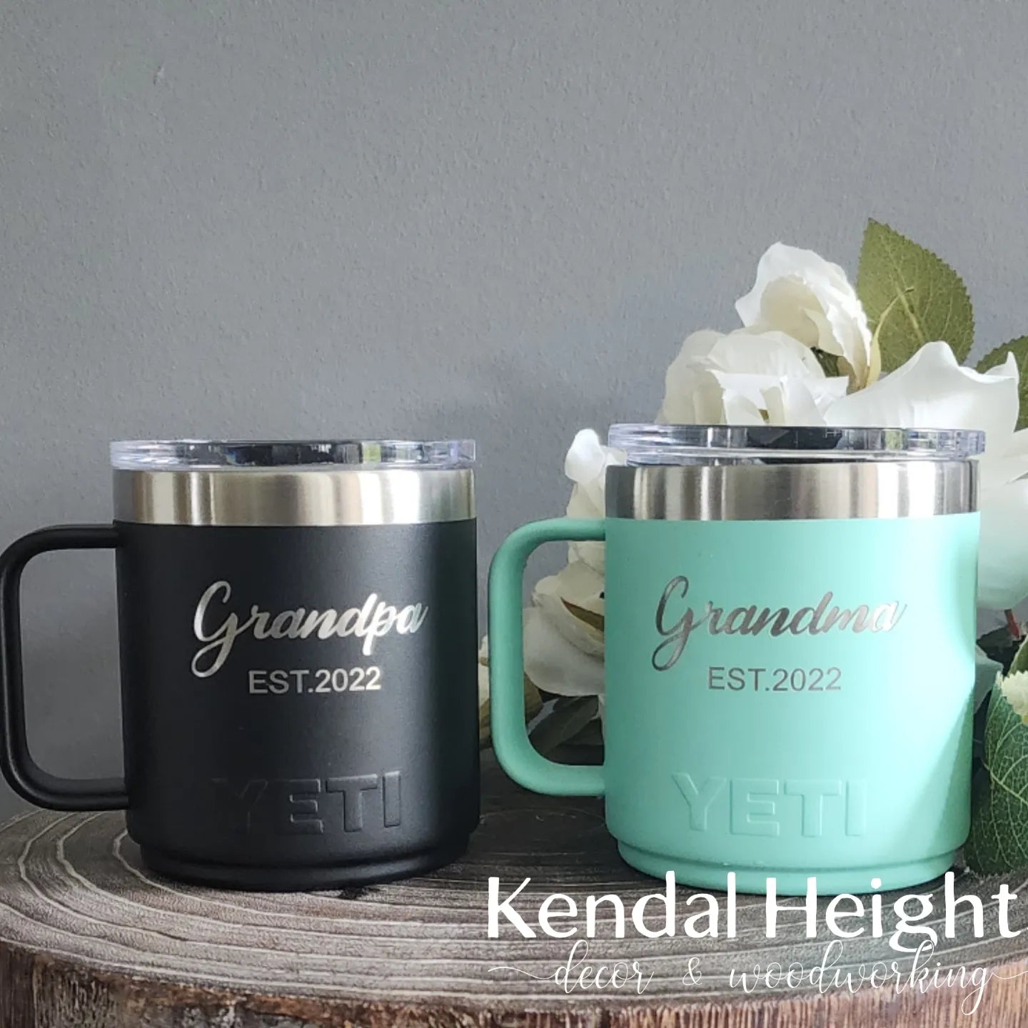 Personalized coffee best sale tumbler yeti