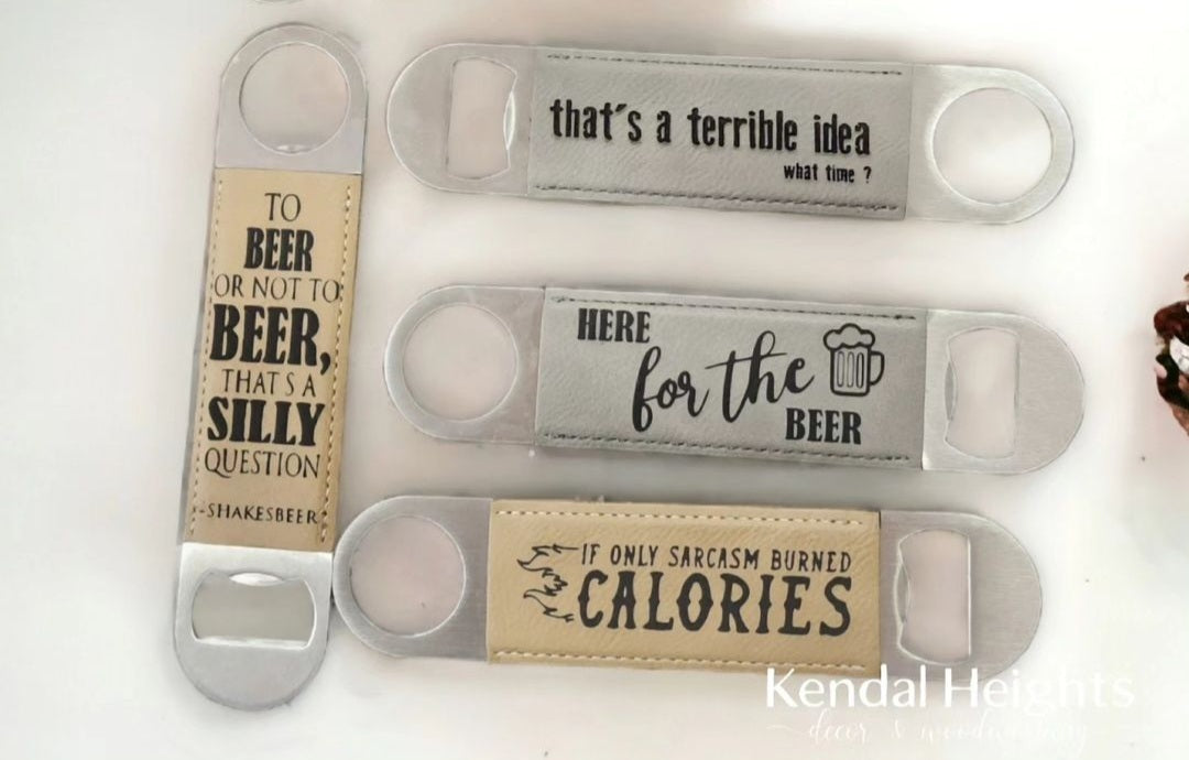 Leather Bottle Opener