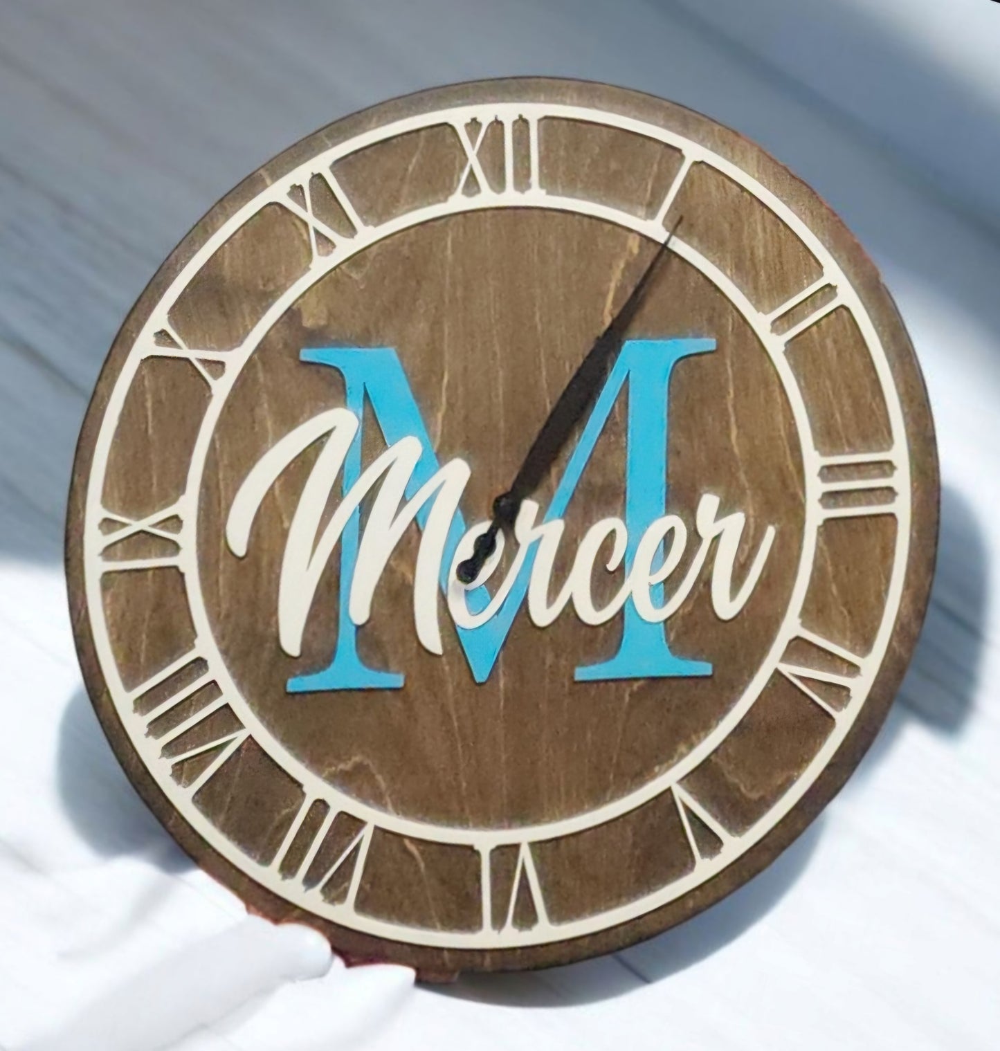Family Name Clock