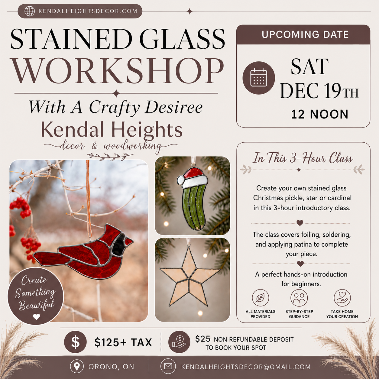 Stained Glass Workshop