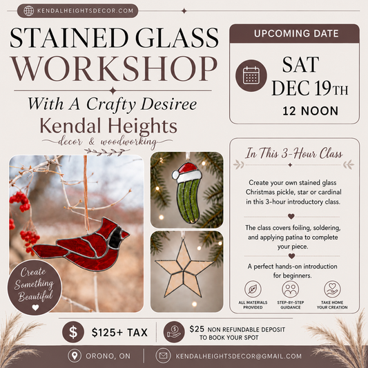 Stained Glass Workshop