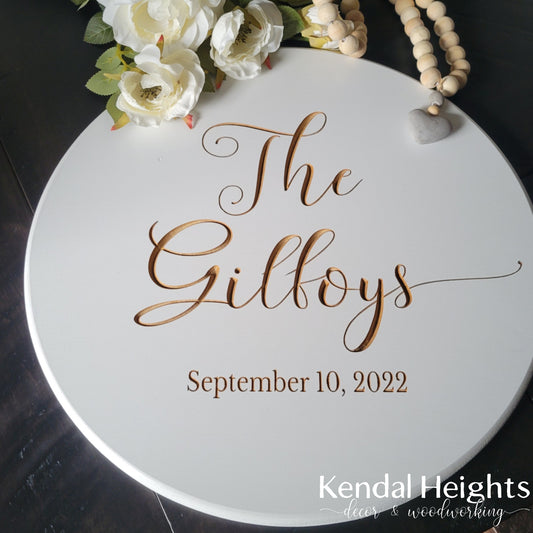 Wedding Signing Board