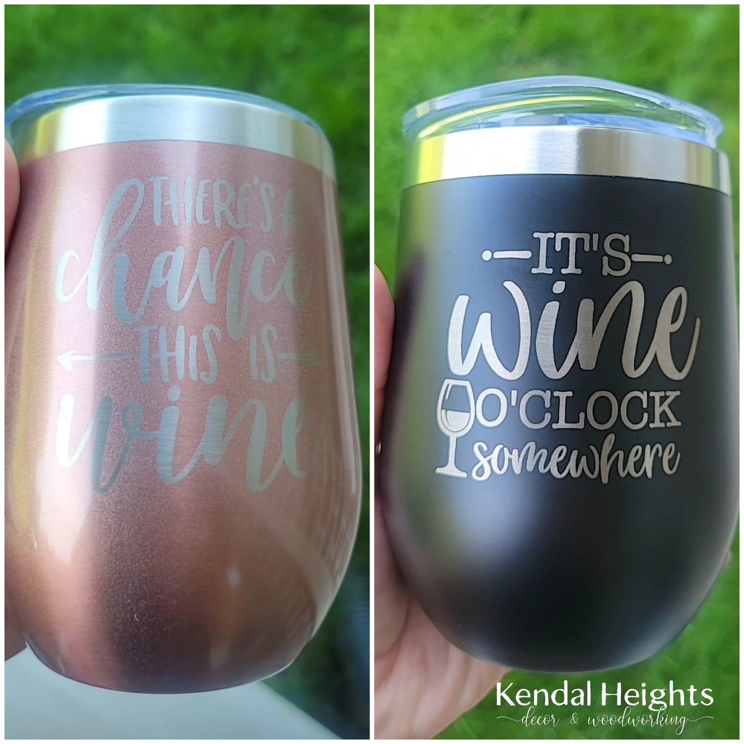 Stainless Steel Wine Tumbler