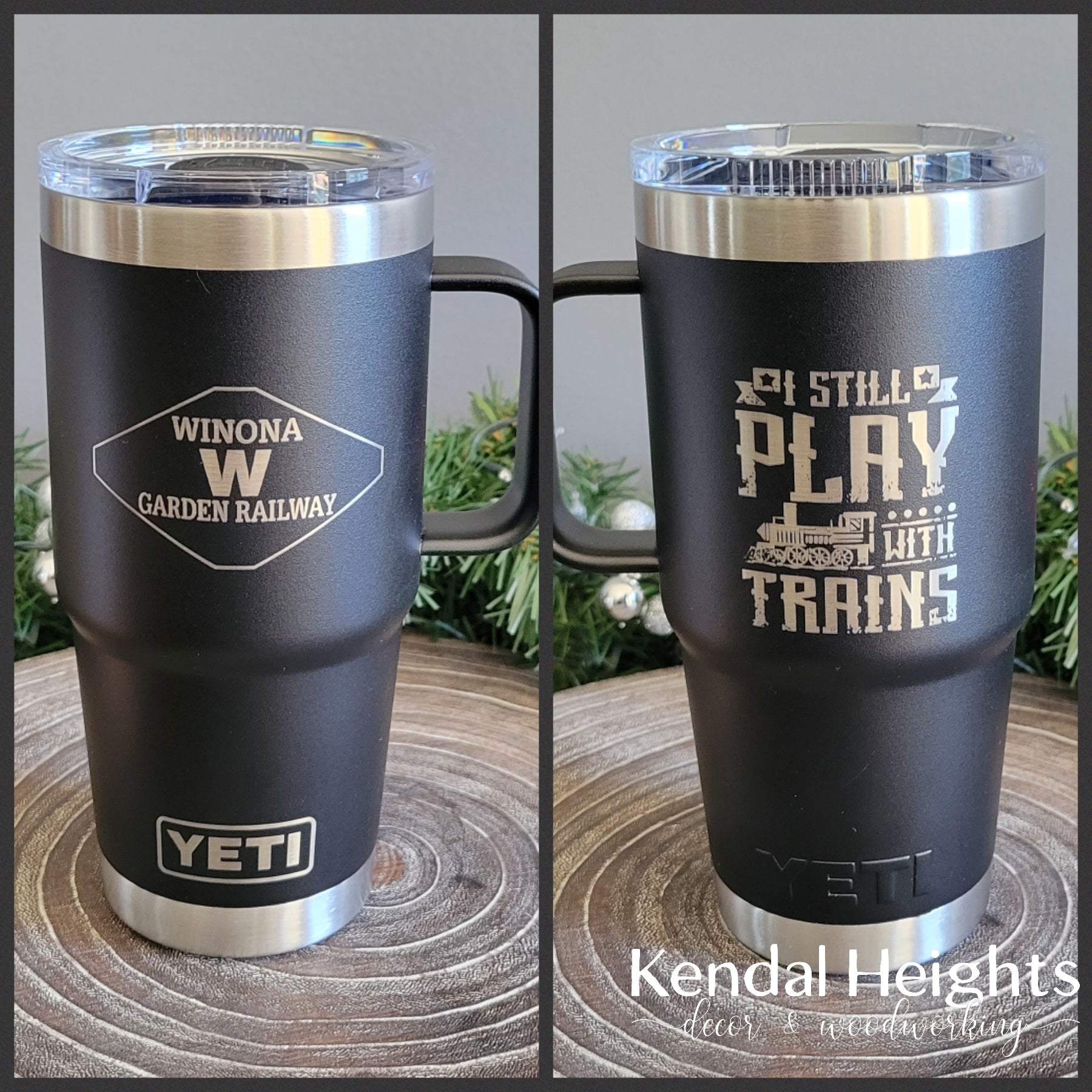 Looking For Coffee – Engraved Stainless Steel Tumbler, Yeti Style