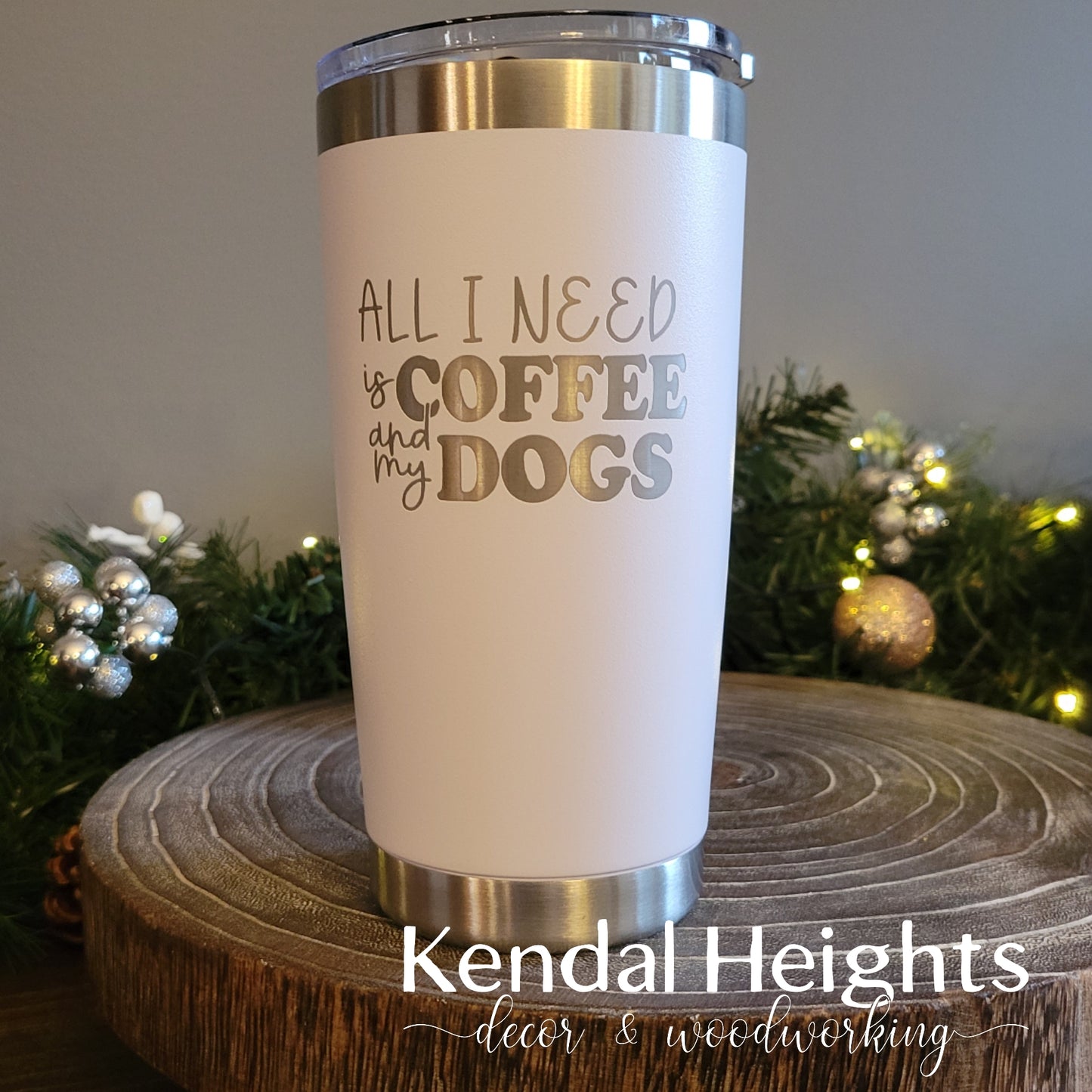 Stainless Steel Etched Tumblers