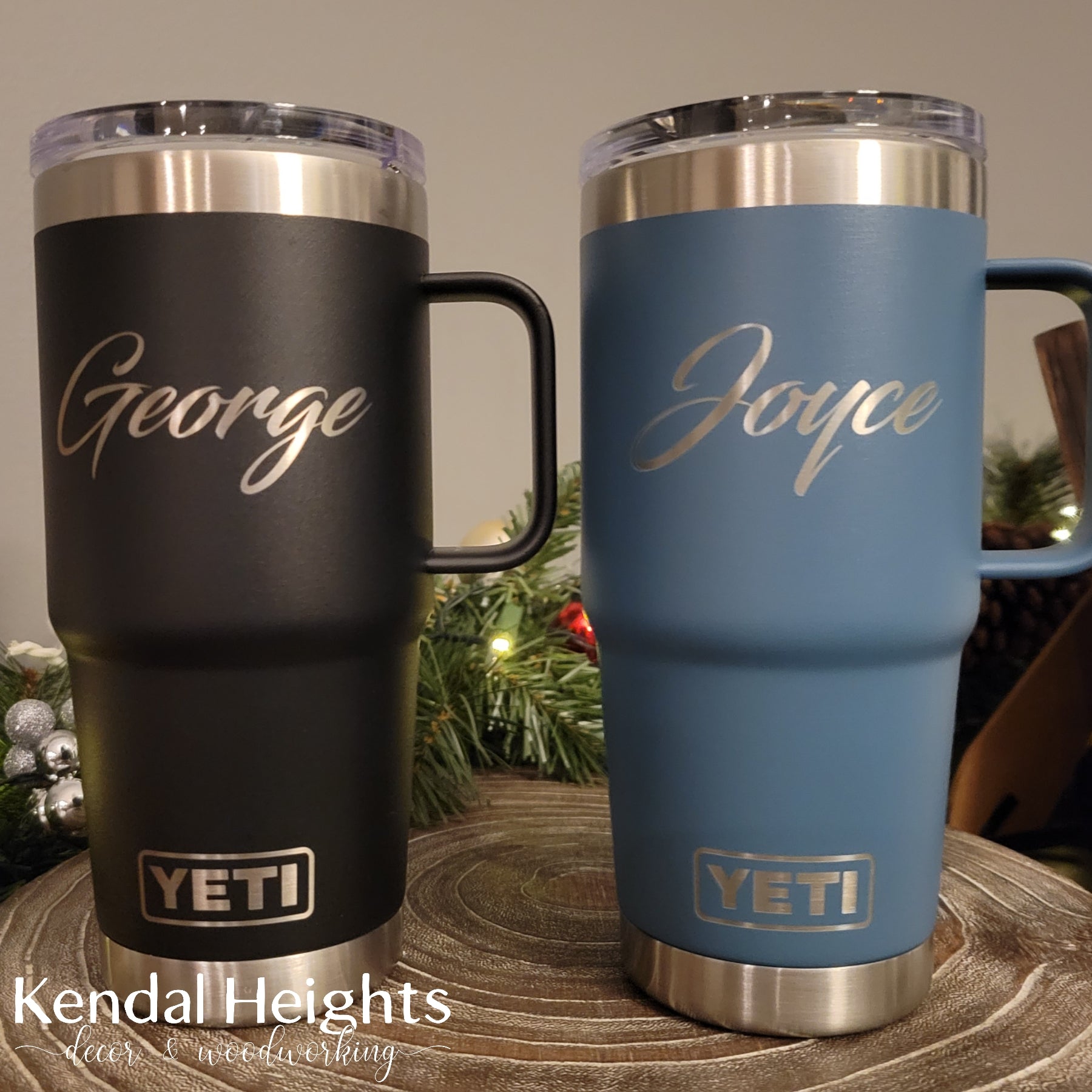 YETI Rambler 25 oz Straw Mug – Kendal Heights Decor & Woodworking