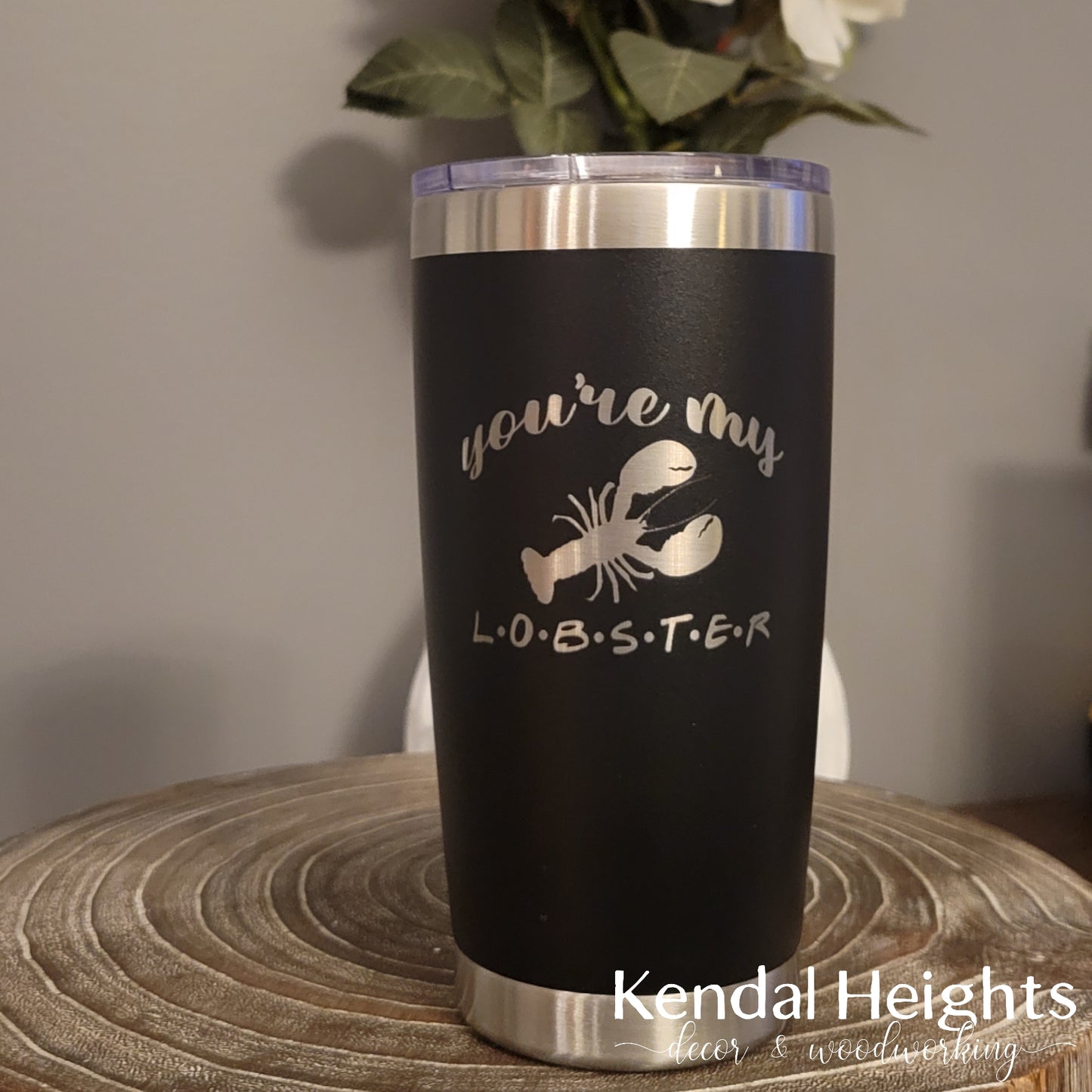Stainless Steel Etched Tumblers