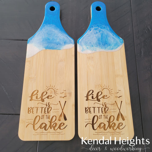 Epoxy Bamboo Cutting Board