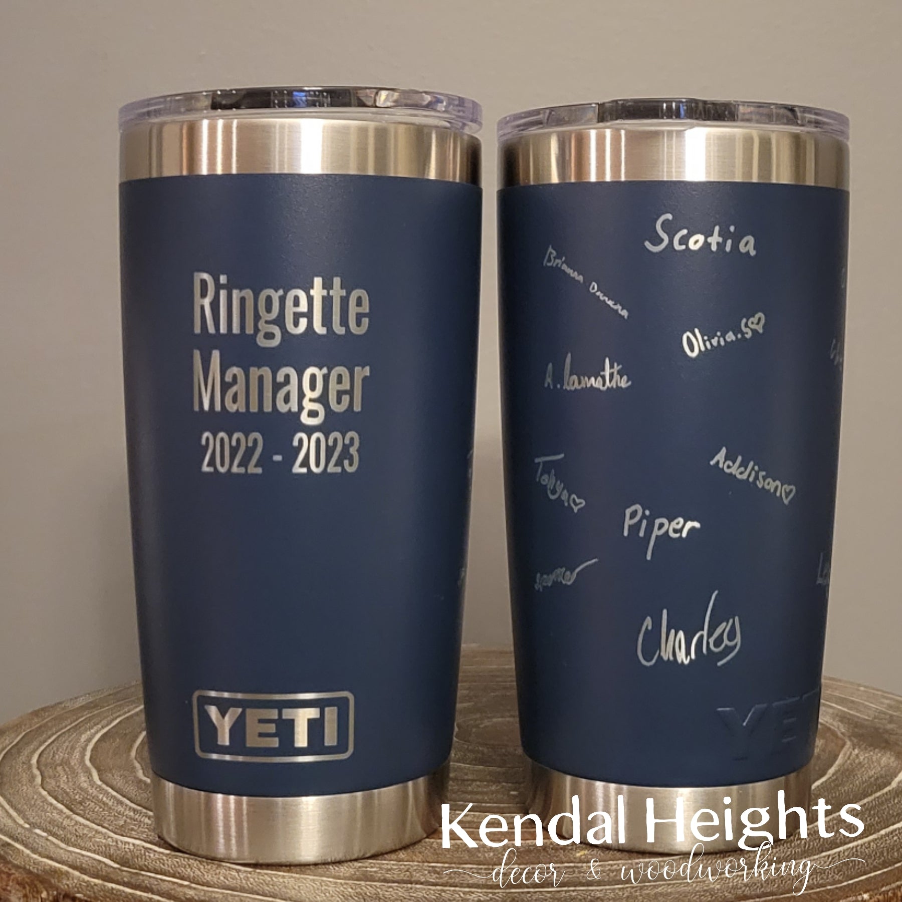 Personalized Navy Yeti Hunting 20oz Tumbler (w/Yeti options) - 85 themes  for sports, jobs, hobbies, …See more Personalized Navy Yeti Hunting 20oz