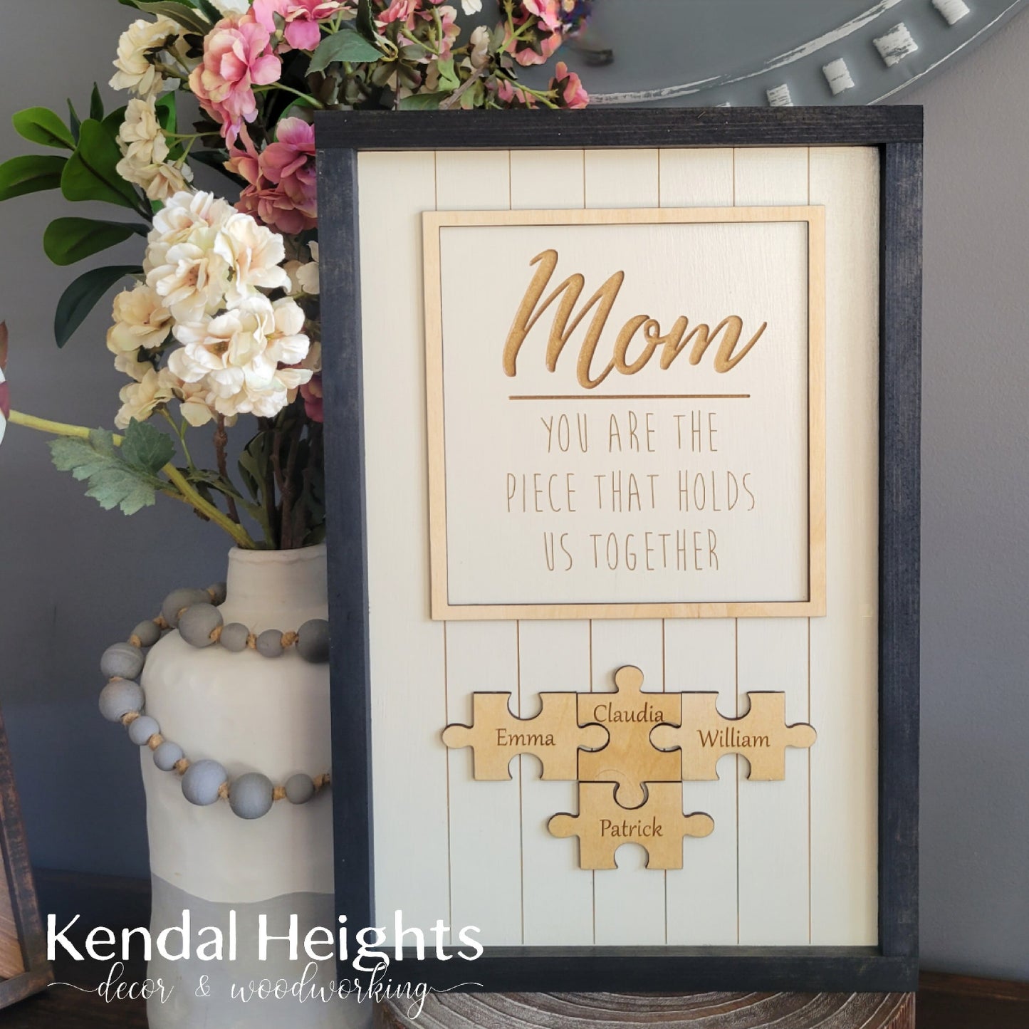 Mother's Puzzle Sign