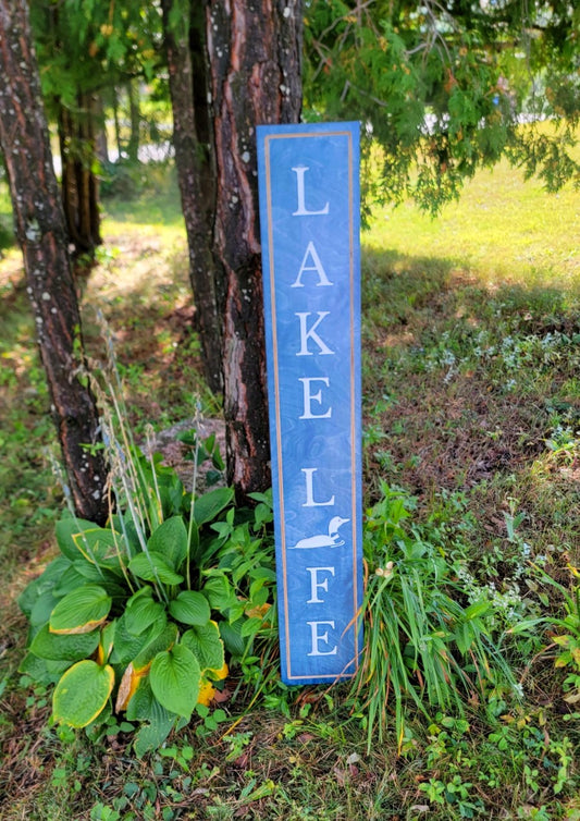 Custom Engraved Welcome Signs - Lake Life