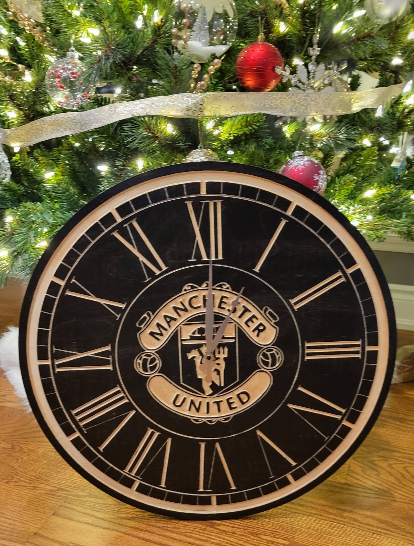 Custom Engraved Sports Clock